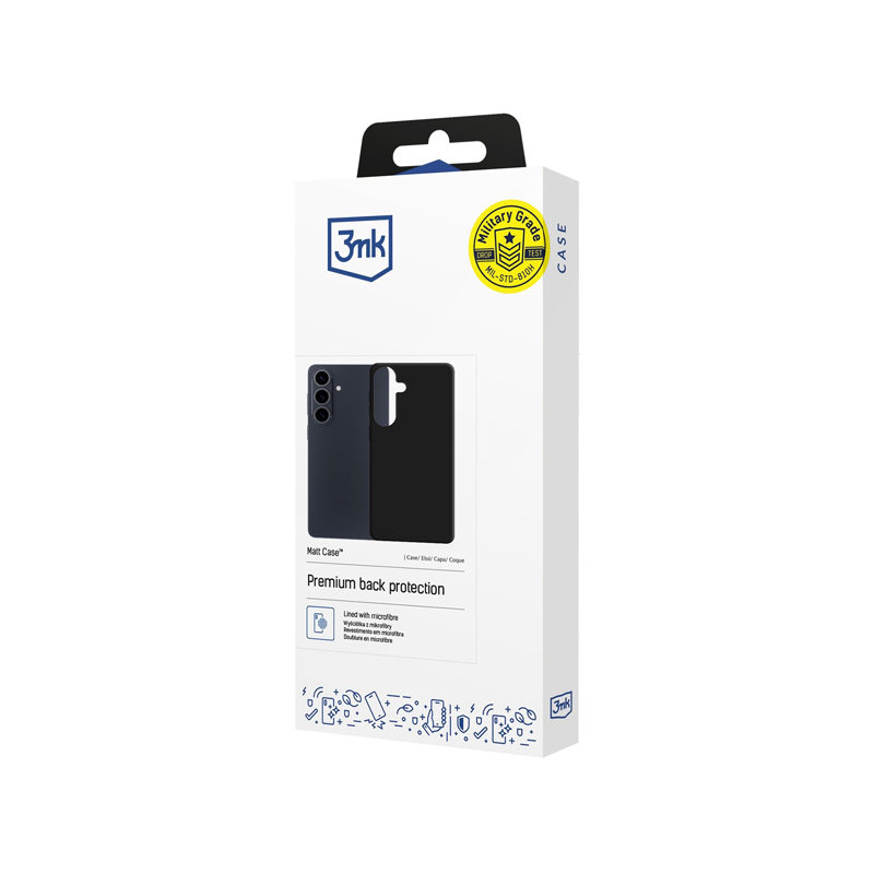 3mk Matt Case Samsung Galaxy S26 (Black).png