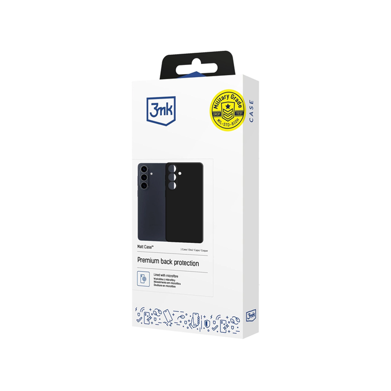 3mk Matt Case Samsung Galaxy S26+ (Black).png