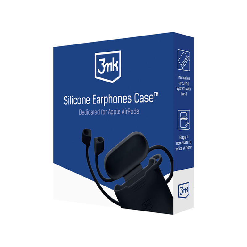 3mk Silicone Earphones Case Apple AirPods Pro 3 (Black).png