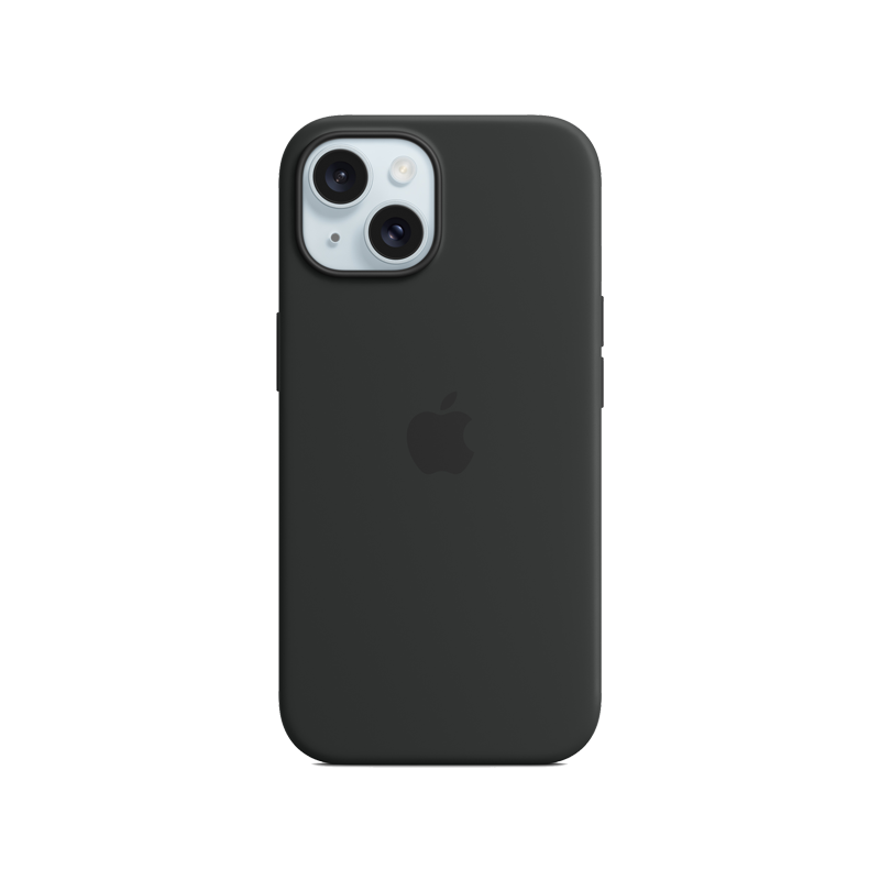 Apple iPhone 15 Silicone Case with MagSafe (Black).png