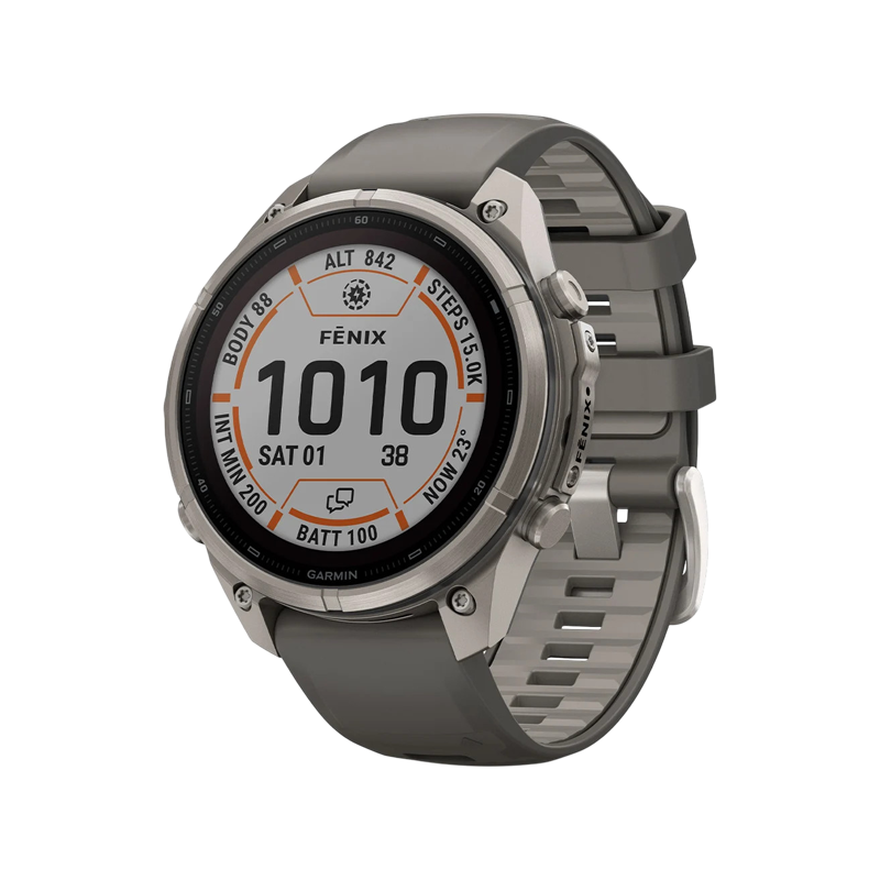 Garmin Fenix 9 Pro Solar inReach 47mm (Titanium with Pebble Gray_Silver Gray Silicone Band).png