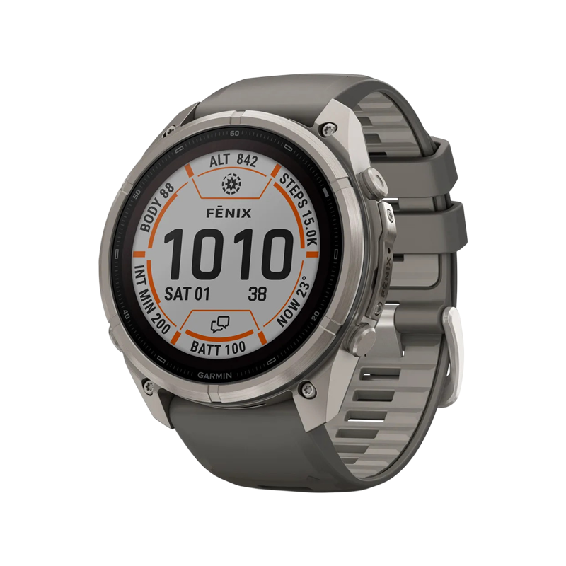 Garmin Fenix 9 Pro Solar inReach 51mm (Titanium with Pebble Gray_Silver Gray Silicone Band).png