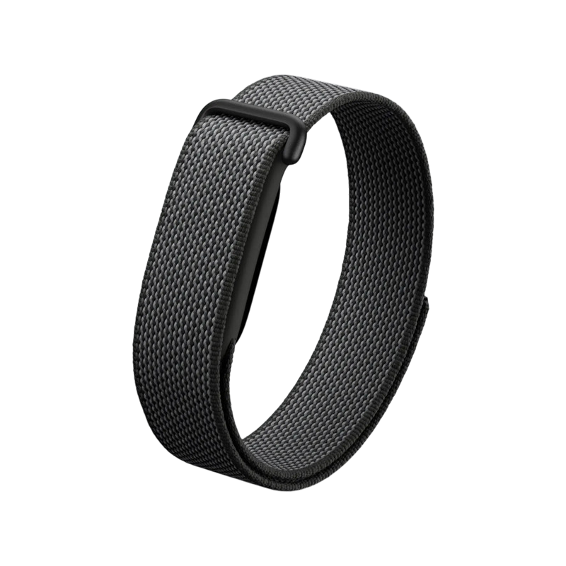 Google Fitbit Air Performance Loop Band (Obsidian_Matte Black Stainless Steel Clasp).png