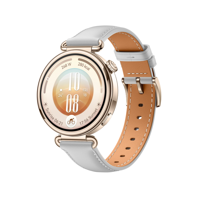 Huawei Watch GT 7 41mm (Gold Stainless Steel Case with Grey Composite Leather Strap).png