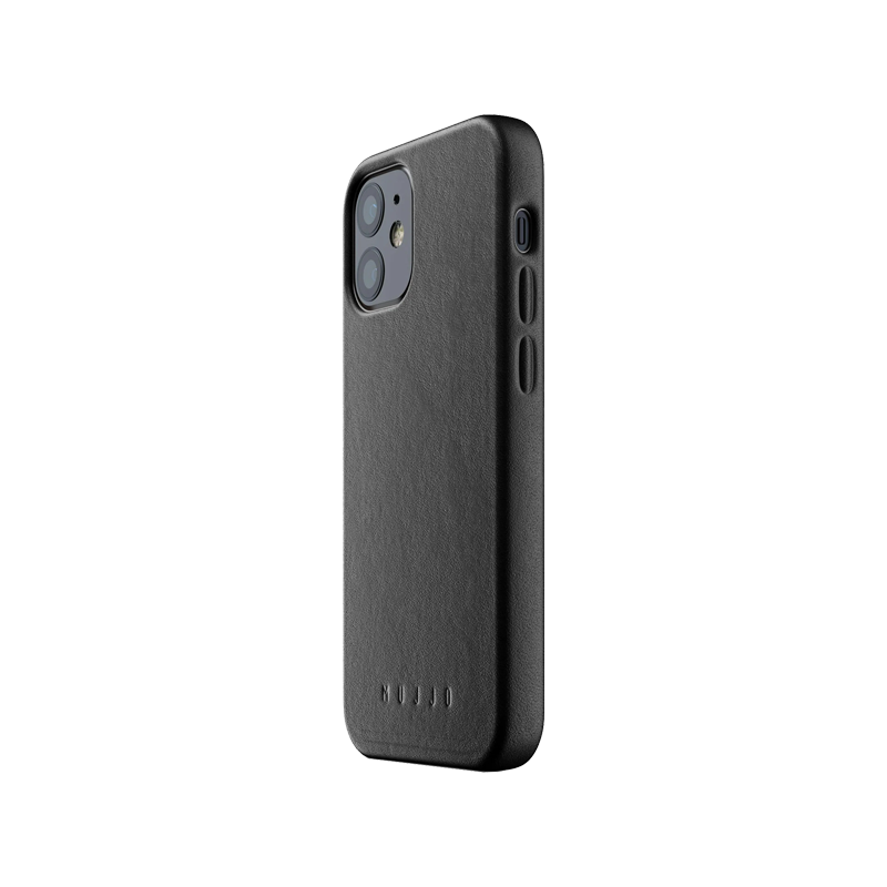Mujjo Full Leather Case Apple iPhone 12 Mini (Black).png