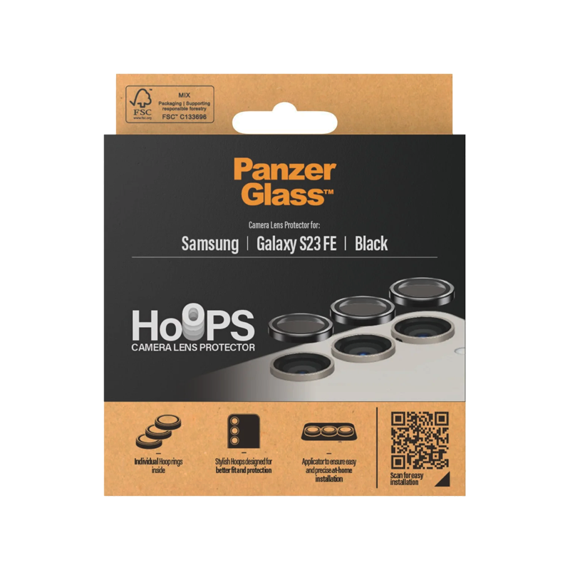 PanzerGlass Hoops Camera Lens Protection Black Samsung Galaxy S23 FE.png