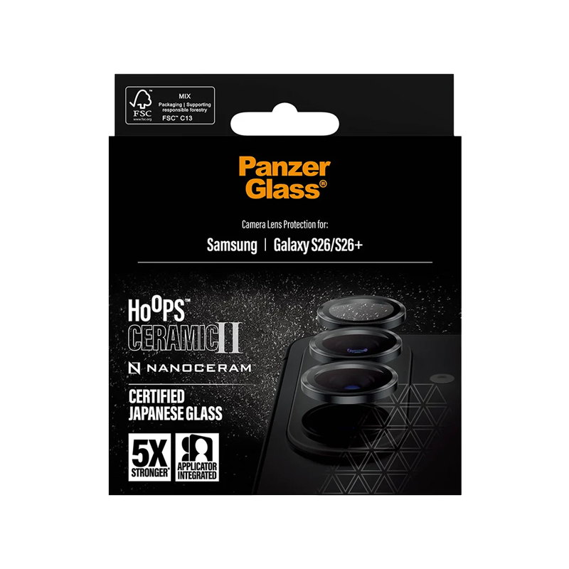 PanzerGlass Hoops Ceramic II Camera Lens Protection Samsung Galaxy S26.png