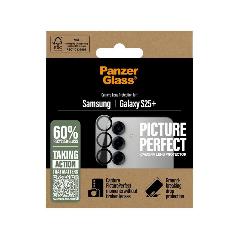 PanzerGlass PicturePerfect Camera Lens Protection Samsung Galaxy S25+.png