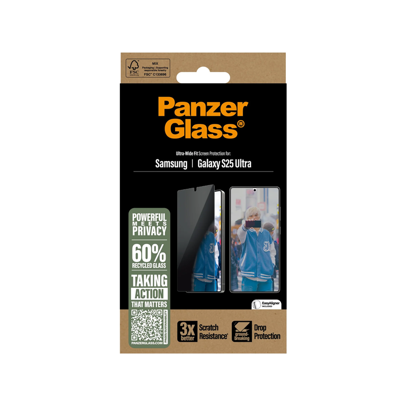 PanzerGlass Privacy Ultra-Wide Fit Samsung Galaxy S25 Ultra.png