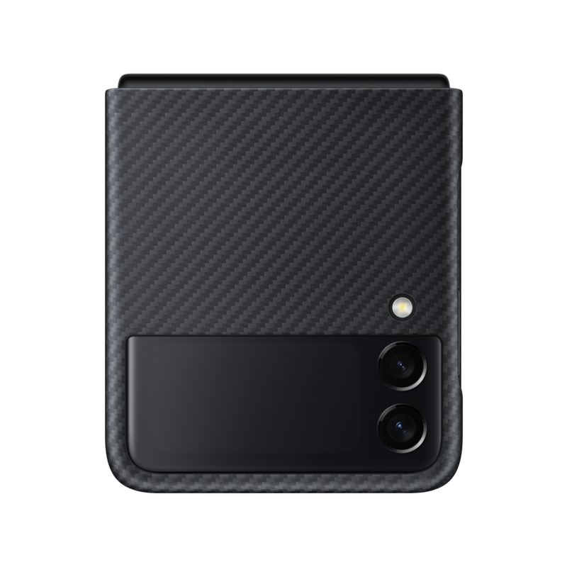 Samsung Galaxy Flip 3 5G Aramid Cover EF-XF711 (Black).png