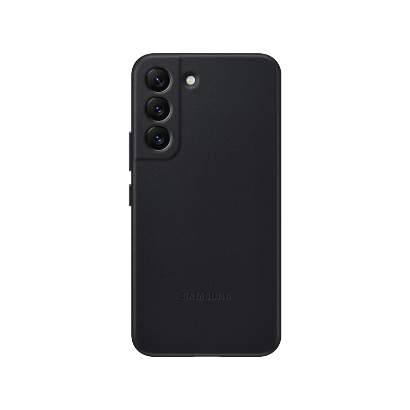 Samsung Galaxy S22 5G Leather Cover EF-VS901 (Black).png