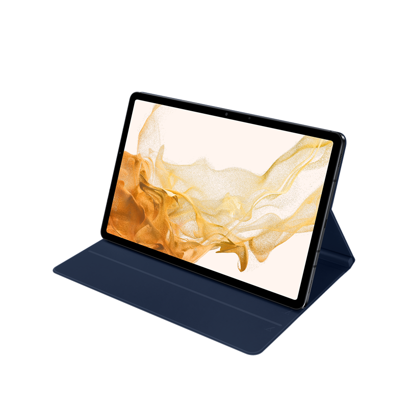 Samsung Galaxy Tab S7+ S7 FE S8+ Book Cover EF-BT730 (Navy open).png