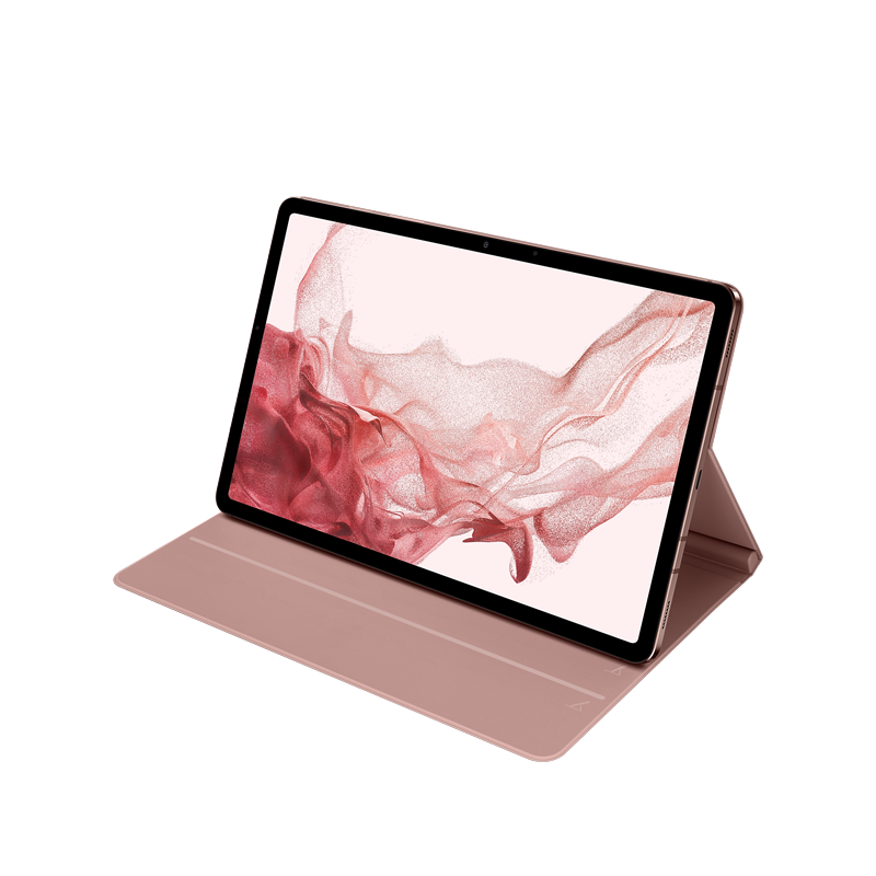 Samsung Galaxy Tab S7+ S7 FE S8+ Book Cover EF-BT730 (Pink open).png