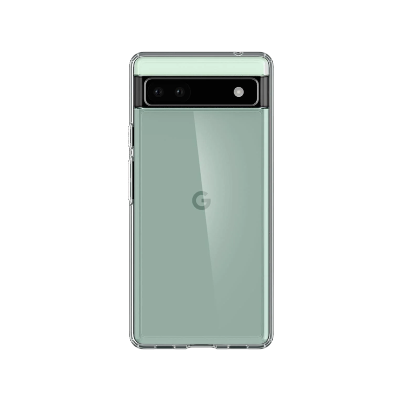 Spigen Ultra Hybrid Case Google Pixel 6a (Crystal Clear).png
