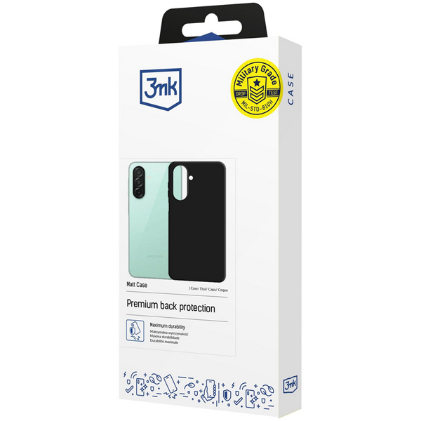 3mk Matt Case Samsung Galaxy A27 5G Black