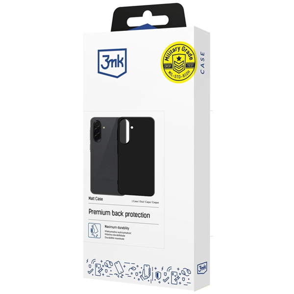 3mk Matt Case Samsung Galaxy A57 5G Black