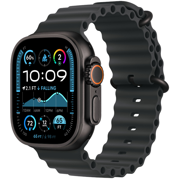 Apple Watch Ultra 2 GPS + Cellular 49mm Titanium Case (kasutatud)