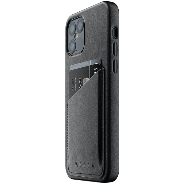 Mujjo Full Leather Wallet Case Apple iPhone 12 | 12 Pro