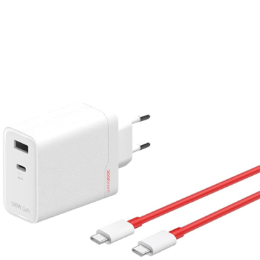 OnePlus SUPERVOOC 120W Dual Ports GaN Power Adapter (Kit)