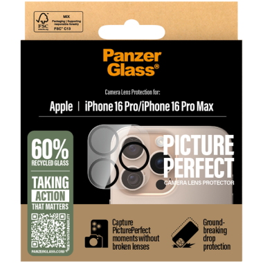 PanzerGlass PicturePerfect Camera Lens Protection Apple iPhone 16 Pro | 16 Pro Max