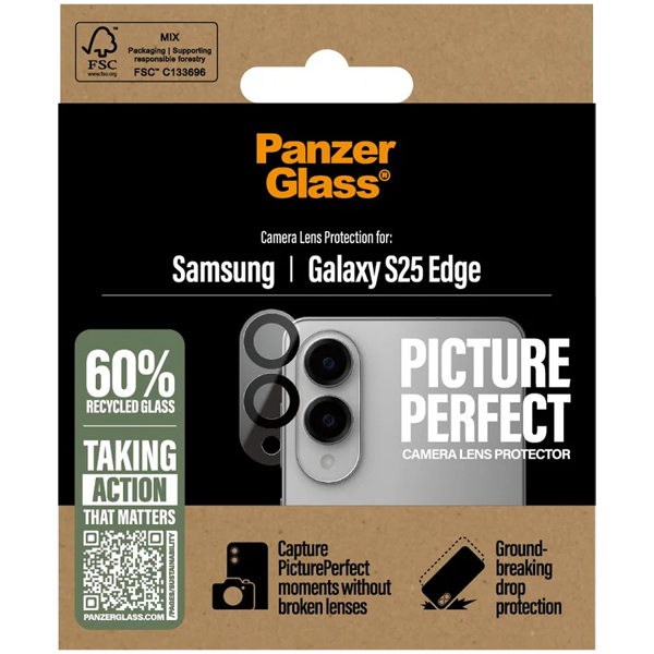 PanzerGlass PicturePerfect Camera Lens Protection Samsung Galaxy S25 Edge