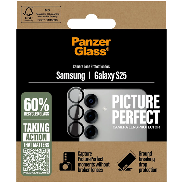 PanzerGlass PicturePerfect Camera Lens Protection Samsung Galaxy S25