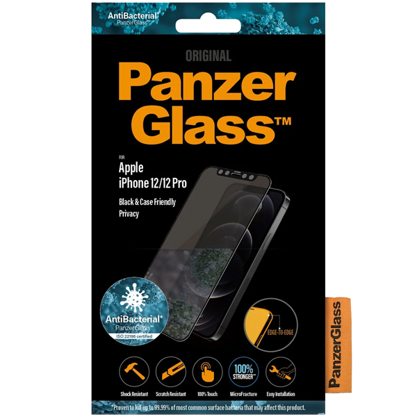 PanzerGlass Privacy Ultra-Wide Fit Apple iPhone 12 | 12 Pro