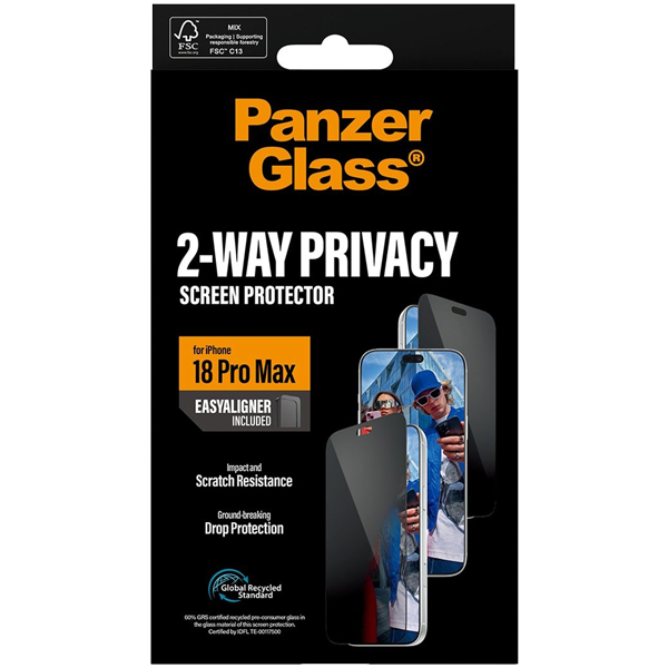PanzerGlass Privacy Ultra-Wide Fit Apple iPhone 18 Pro Max
