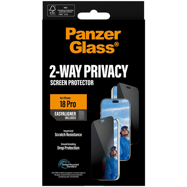 PanzerGlass Privacy Ultra-Wide Fit Apple iPhone 18 Pro