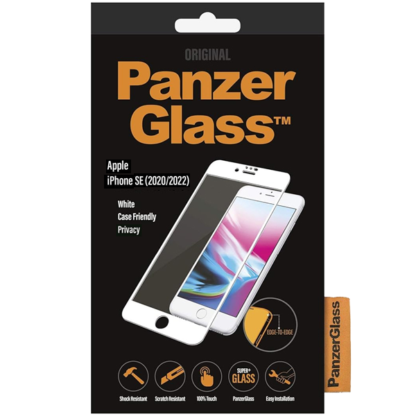 PanzerGlass Privacy Ultra-Wide Fit Apple iPhone SE (2020) | SE (2022)