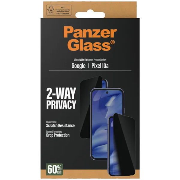 PanzerGlass Privacy Ultra-Wide Fit Google Pixel 10a