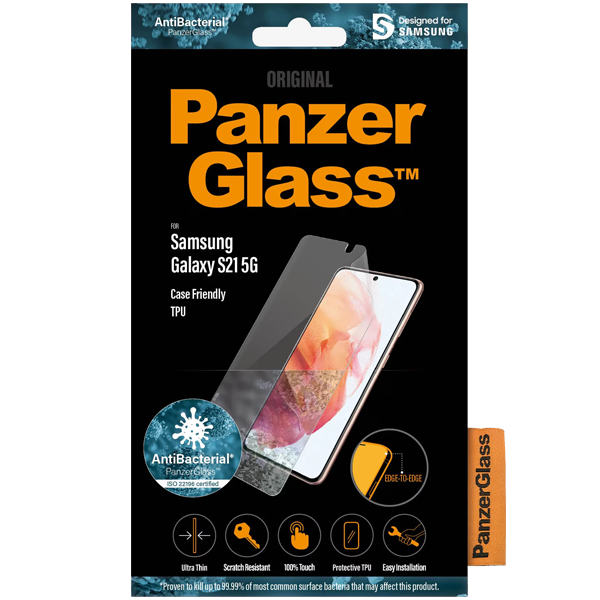 PanzerGlass TPU Ultra-Wide Fit Samsung Galaxy S21 5G
