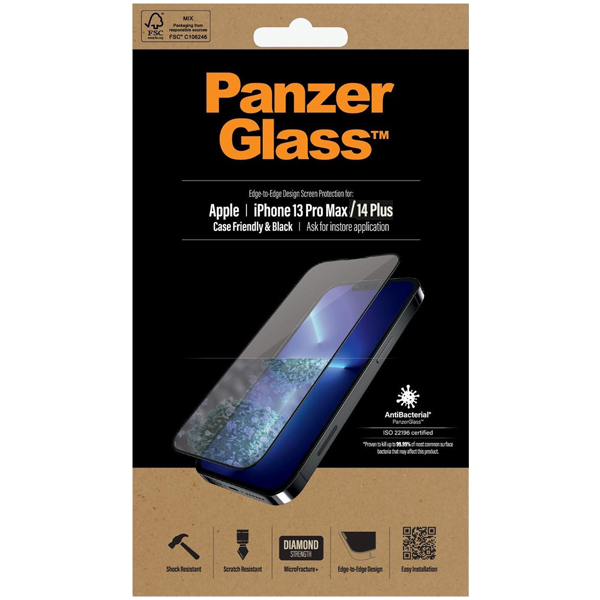 PanzerGlass Ultra-Wide Fit Apple iPhone 13 Pro Max | 14 Plus