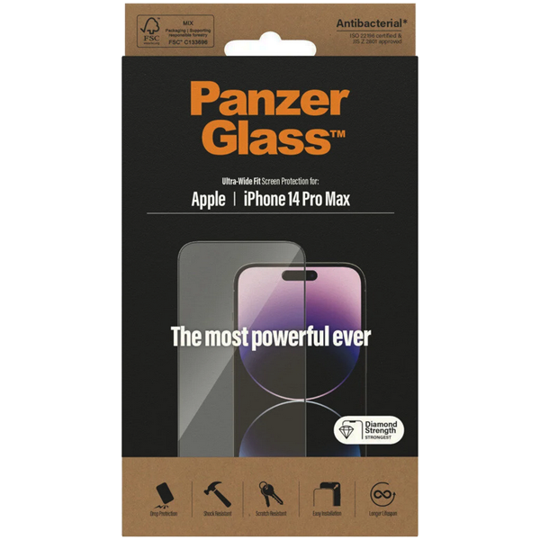PanzerGlass Ultra-Wide Fit Apple iPhone 14 Pro Max