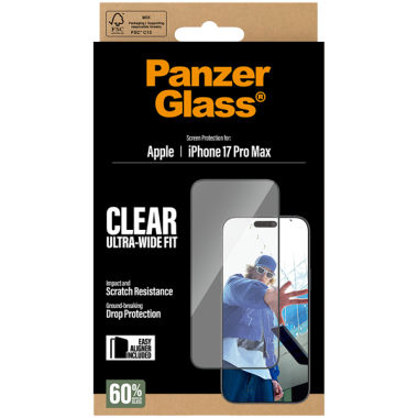 PanzerGlass Ultra-Wide Fit Apple iPhone 17 Pro Max