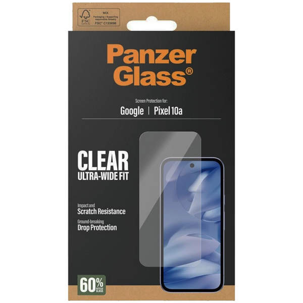 PanzerGlass Ultra-Wide Fit Google Pixel 10a