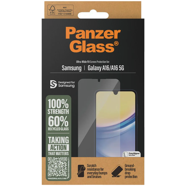 PanzerGlass Ultra-Wide Fit Samsung Galaxy A16 | A16 5G