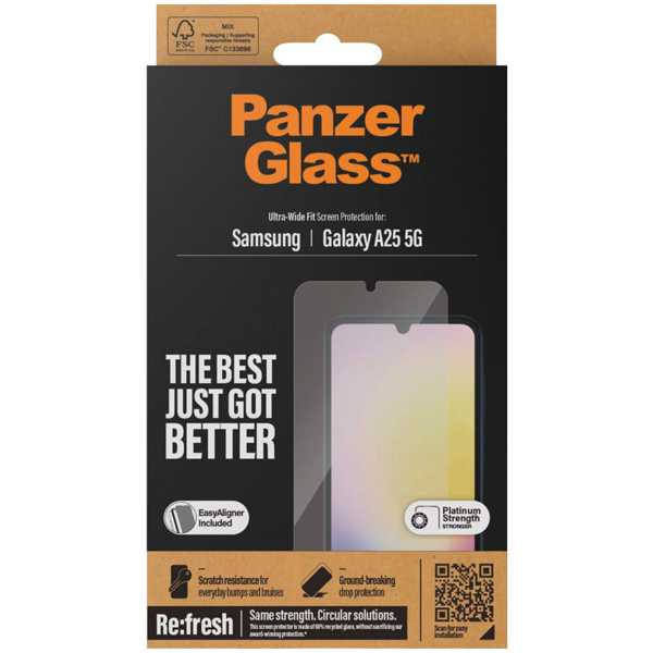 PanzerGlass Ultra-Wide Fit Samsung Galaxy A25 5G