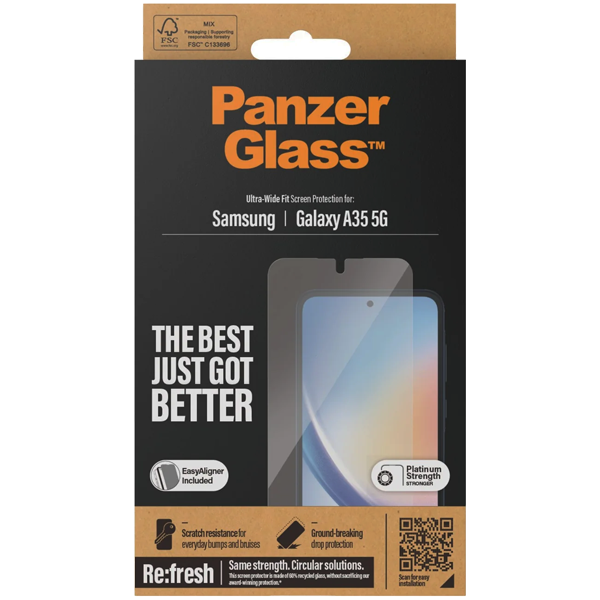 PanzerGlass Ultra-Wide Fit Samsung Galaxy A35 5G