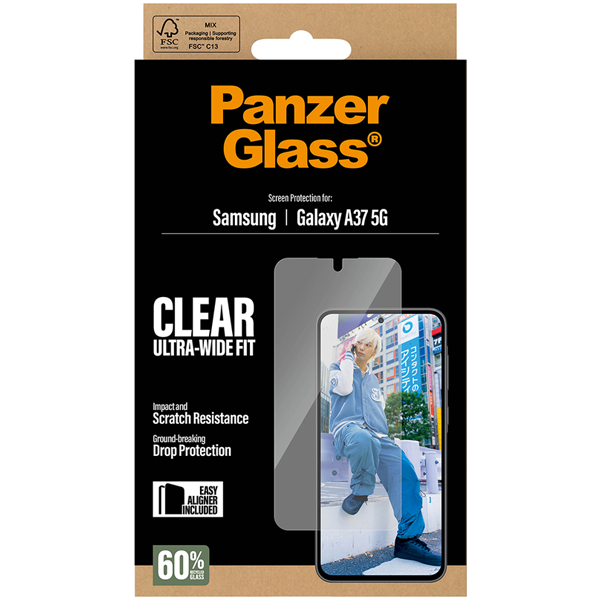 PanzerGlass Ultra-Wide Fit Samsung Galaxy A37 5G