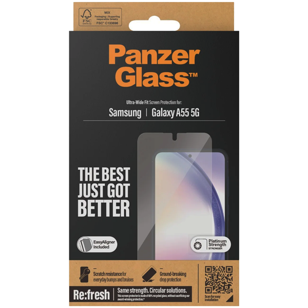PanzerGlass Ultra-Wide Fit Samsung Galaxy A55 5G