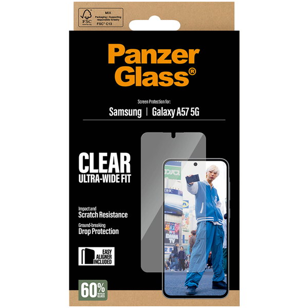 PanzerGlass Ultra-Wide Fit Samsung Galaxy A57 5G