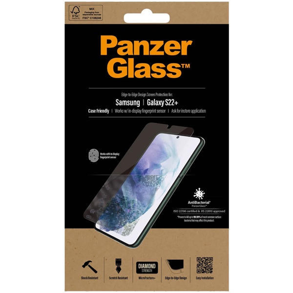 PanzerGlass Ultra-Wide Fit Samsung Galaxy S22+ 5G