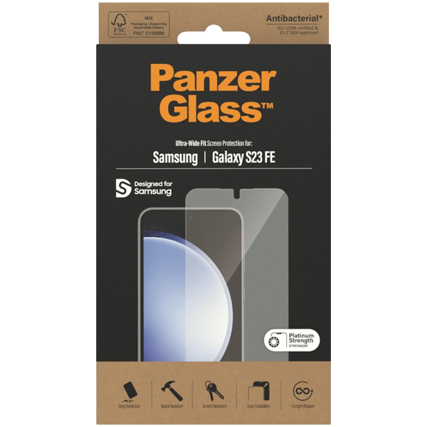 PanzerGlass Ultra-Wide Fit Samsung Galaxy S23 FE