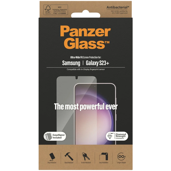 PanzerGlass Ultra-Wide Fit Samsung Galaxy S23+