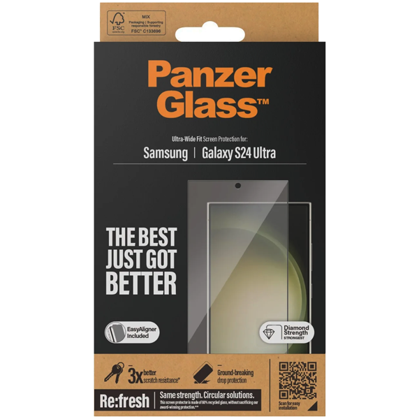 PanzerGlass Ultra-Wide Fit Samsung Galaxy S24 Ultra