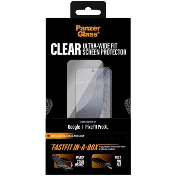 PanzerGlass Ultra-Wide Fit with FastFit Google Pixel 11 Pro XL