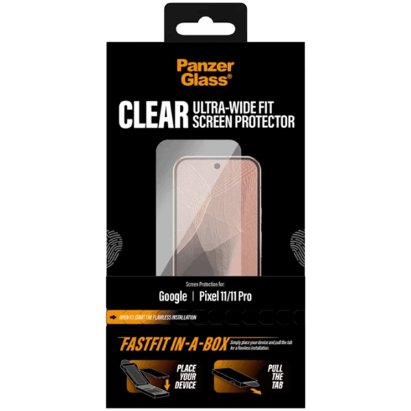 PanzerGlass Ultra-Wide Fit with FastFit Google Pixel 11 | 11 Pro