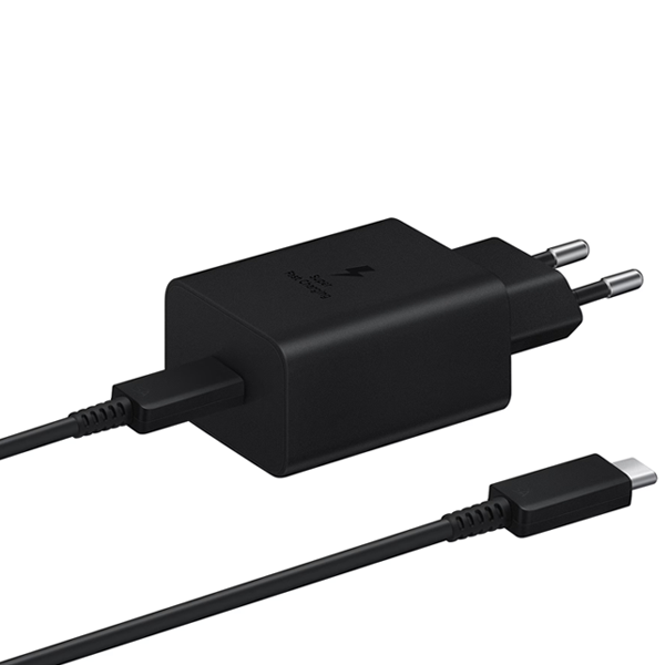 Samsung 45W PD USB-C Power Adapter EP-T4510X + USB-C to USB-C Cable (5A, 1.8m)