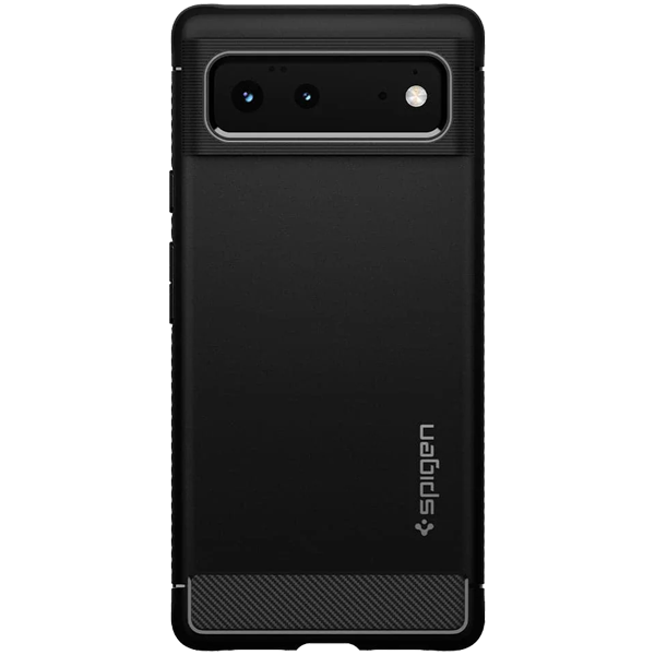 Spigen Rugged Armor Case Google Pixel 6 Matte Black